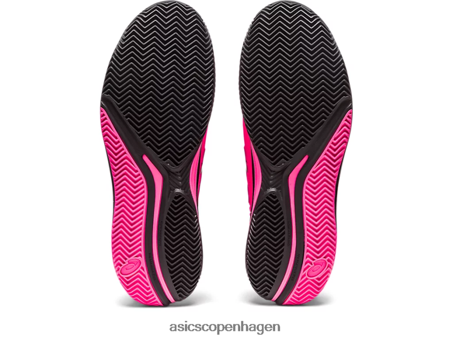 Asics gel-opløsning 9 ler hot pink/sort Z206F649