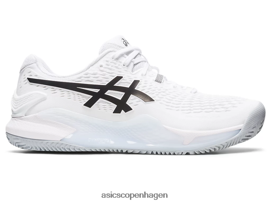 Asics gel-opløsning 9 ler hvid sort Z206F6401