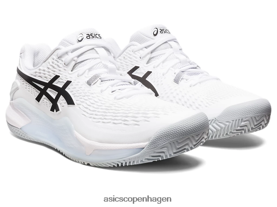 Asics gel-opløsning 9 ler hvid sort Z206F6401