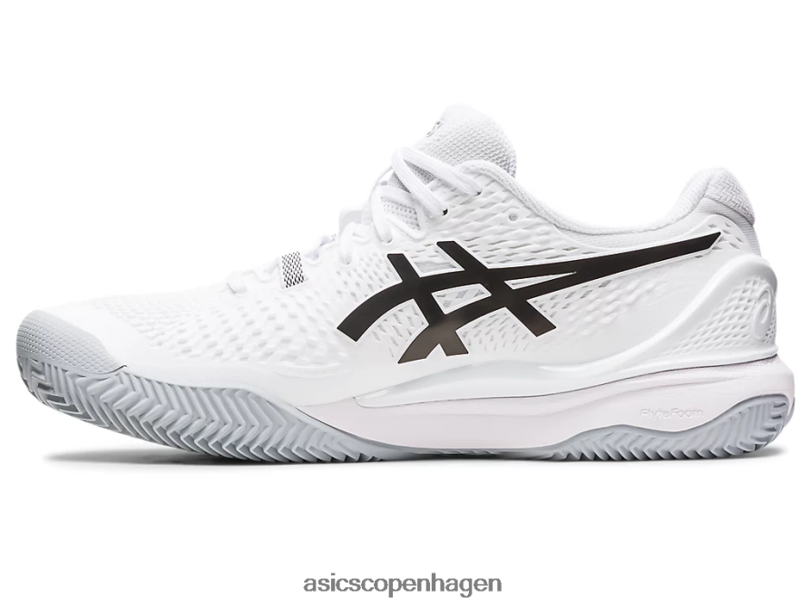 Asics gel-opløsning 9 ler hvid sort Z206F6401
