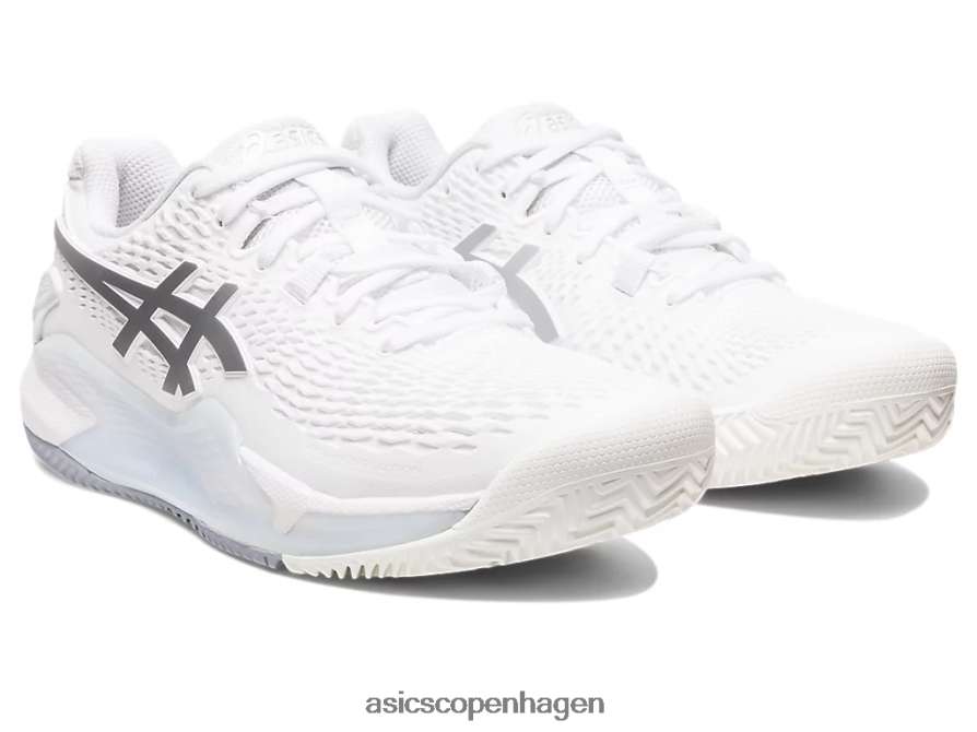 Asics gel-opløsning 9 ler hvid/ren sølv Z206F62459