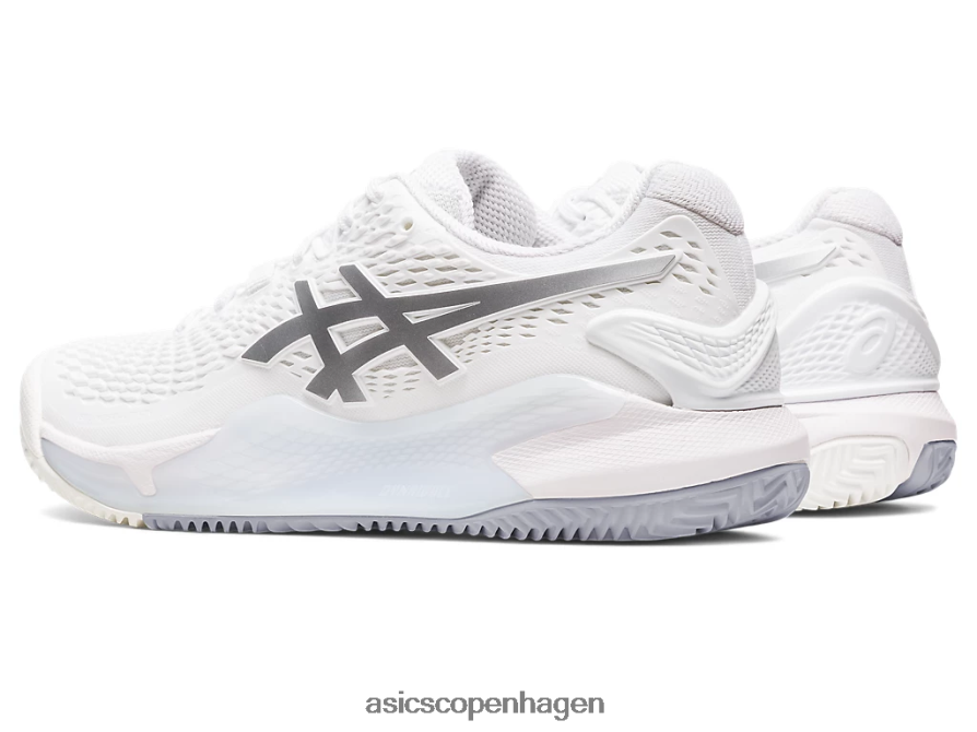 Asics gel-opløsning 9 ler hvid/ren sølv Z206F62459