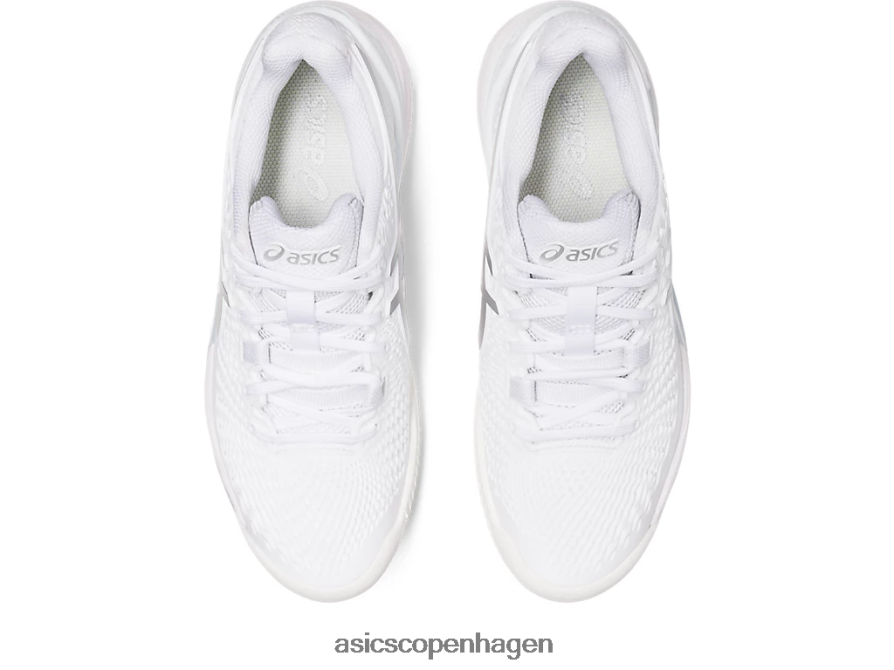 Asics gel-opløsning 9 ler hvid/ren sølv Z206F62459