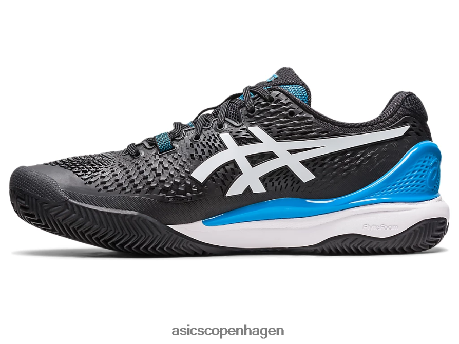 Asics gel-opløsning 9 ler sort hvid Z206F6405
