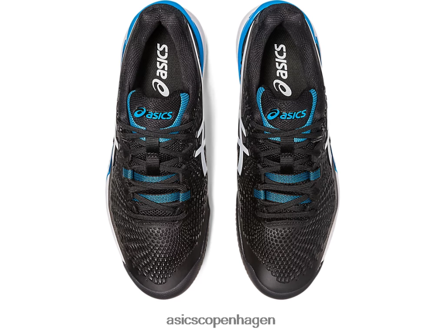 Asics gel-opløsning 9 ler sort hvid Z206F6405