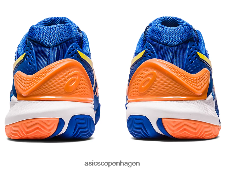 Asics gel-opløsning 9 ler tunblå/solfersken Z206F689