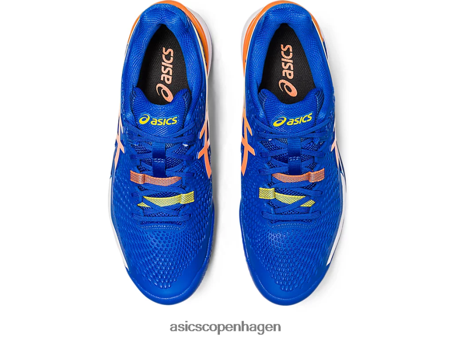 Asics gel-opløsning 9 ler tunblå/solfersken Z206F689