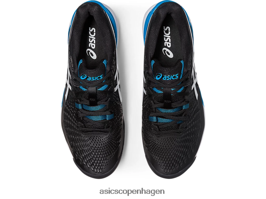 Asics gel-opløsning 9 oc bred sort hvid Z206F6567