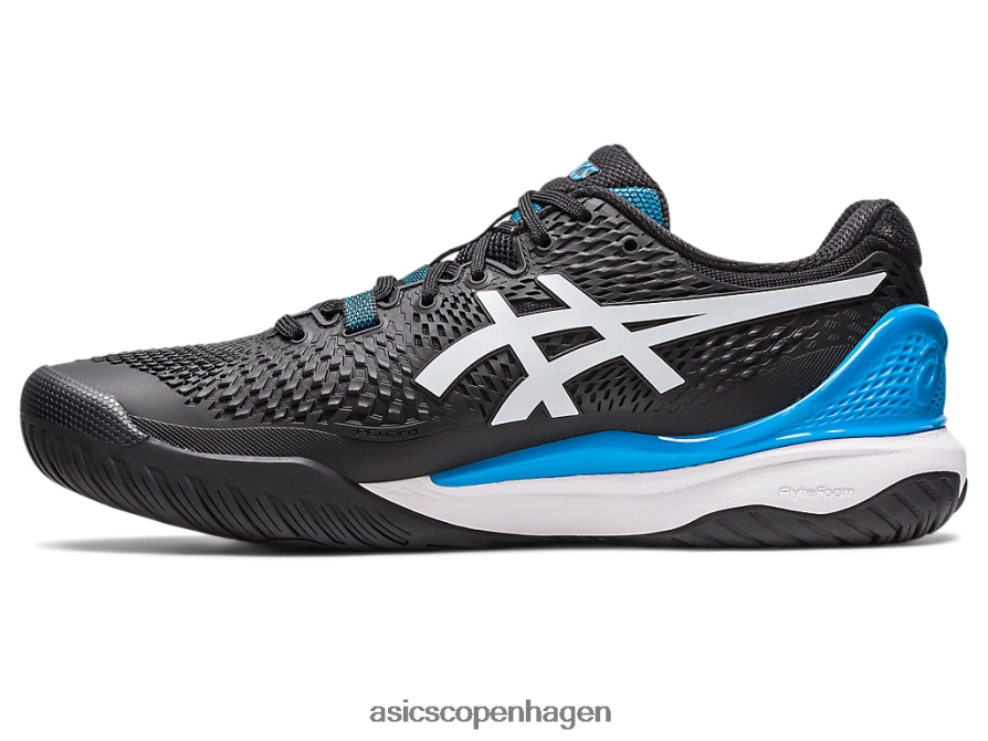 Asics gel-opløsning 9 sort hvid Z206F6355