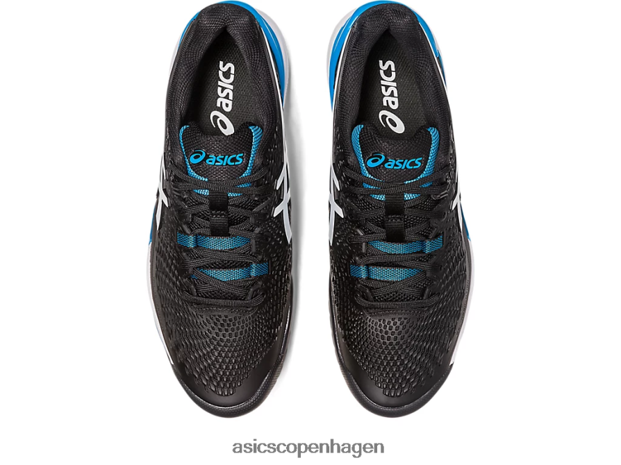 Asics gel-opløsning 9 sort hvid Z206F6355