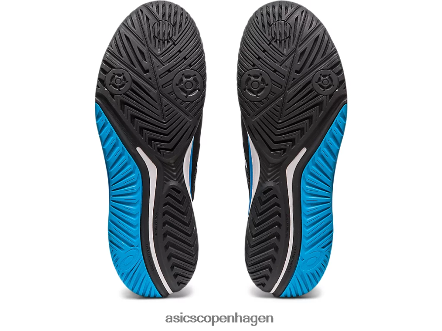 Asics gel-opløsning 9 sort hvid Z206F6355