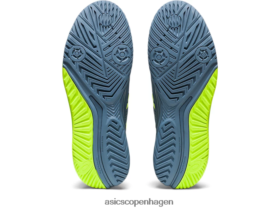 Asics gel-opløsning 9 stål blå/faregrøn Z206F6366