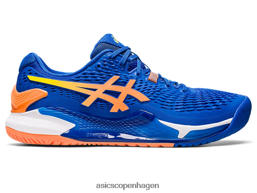 Asics gel-opløsning 9 tunblå/solfersken Z206F662