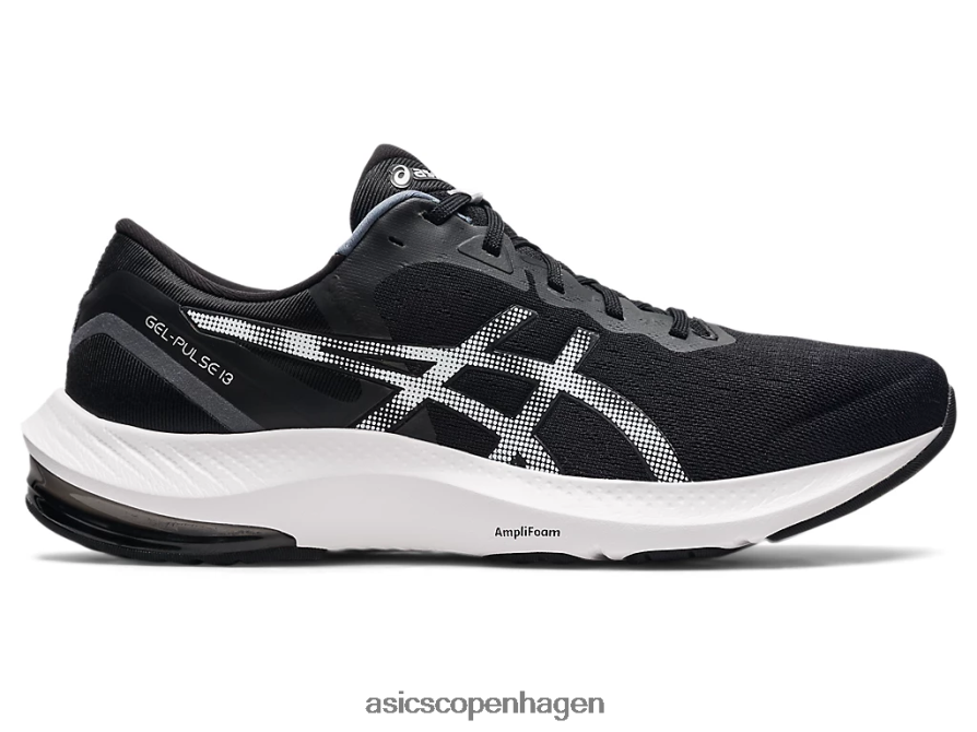Asics gel-puls 13 bred sort hvid Z206F63883