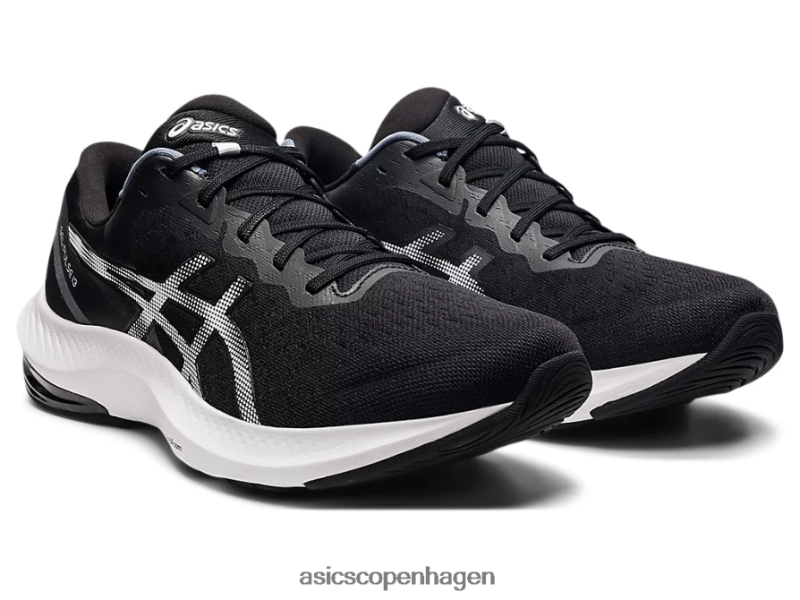 Asics gel-puls 13 bred sort hvid Z206F63883
