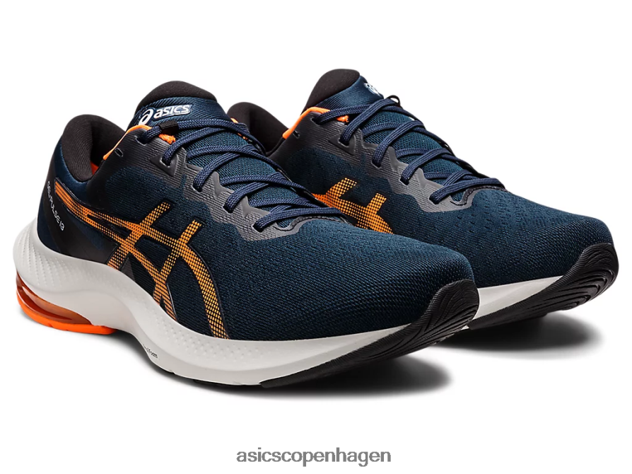 Asics gel-puls 13 fransk blå/chokerende orange Z206F61530