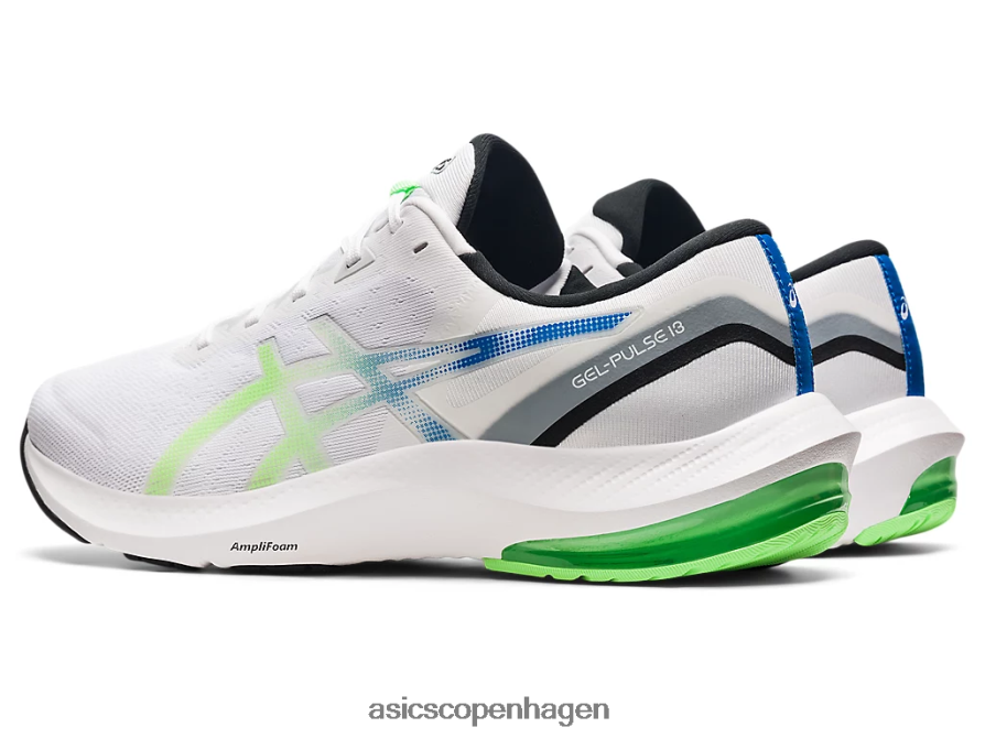Asics gel-puls 13 hvid/lys lime Z206F61727