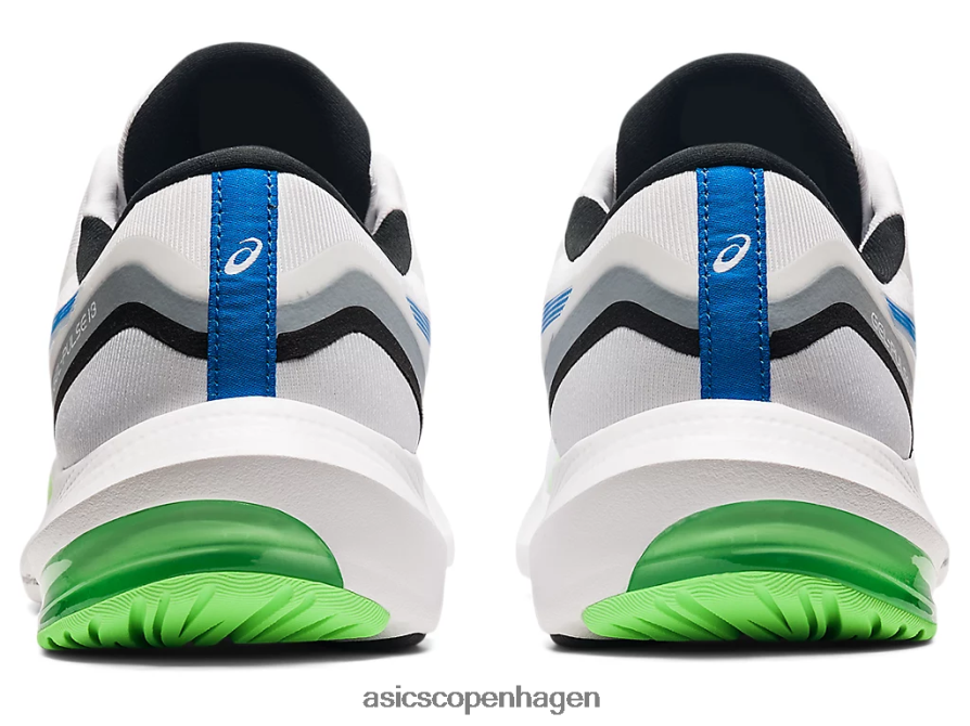 Asics gel-puls 13 hvid/lys lime Z206F61727