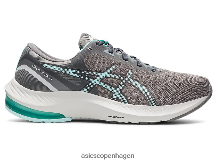 Asics gel-puls 13 lergrå/klarblå Z206F63439