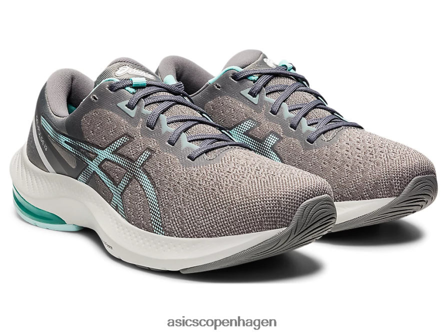 Asics gel-puls 13 lergrå/klarblå Z206F63439