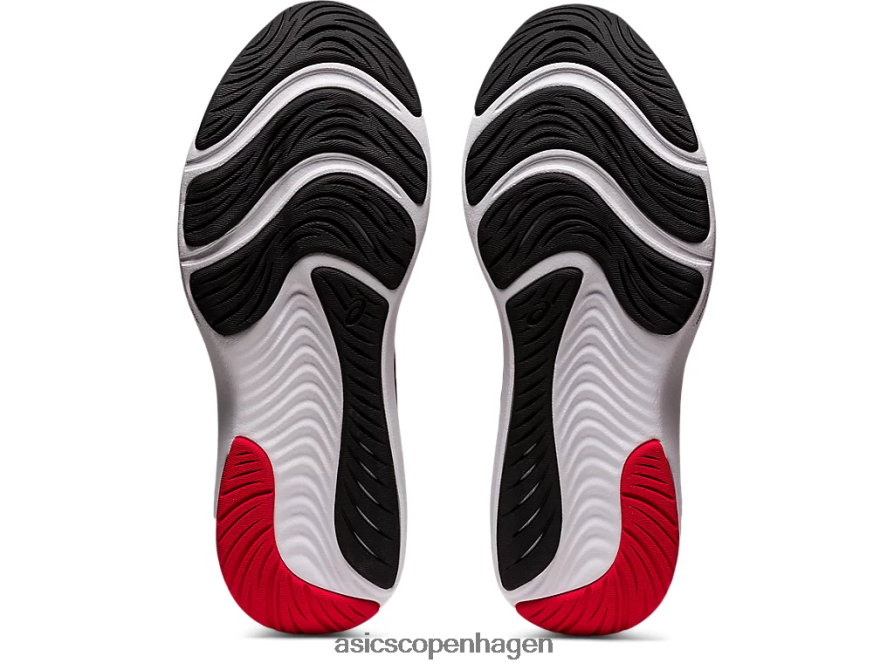 Asics gel-puls 13 sort/elektrisk rød Z206F61729