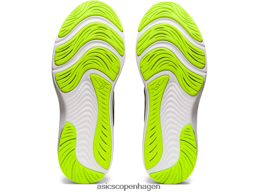 Asics gel-puls 13 sort/farlig grøn Z206F61495