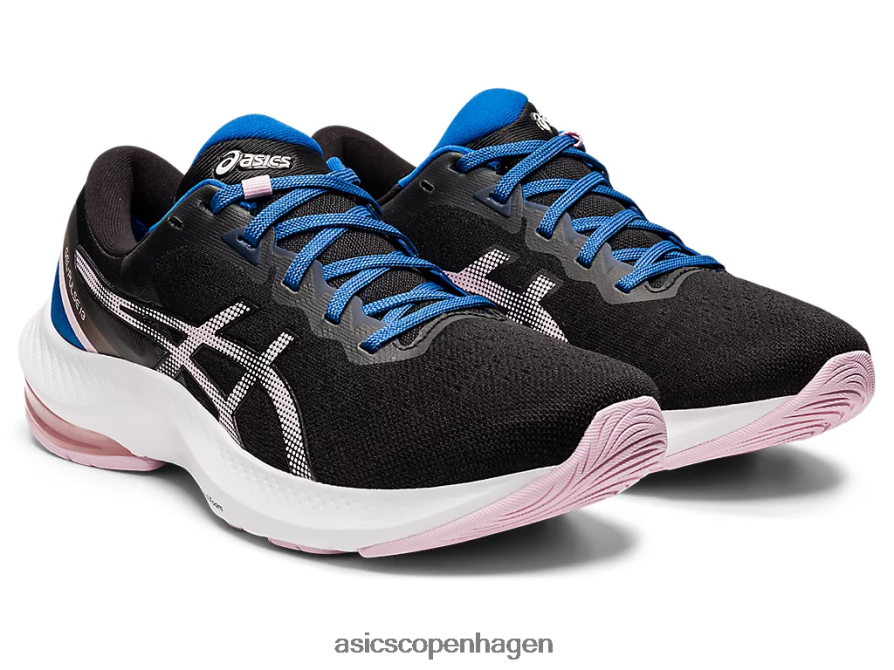 Asics gel-puls 13 sort/knap rosenrød Z206F63509
