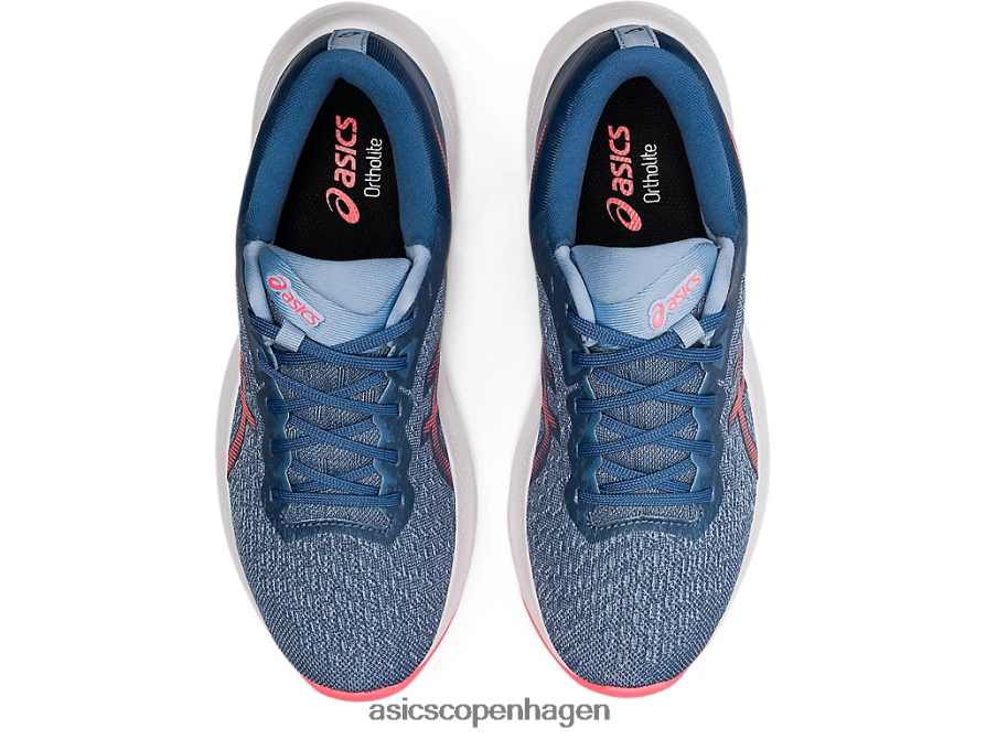 Asics gel-puls 13 storm blå/flammende koral Z206F63731