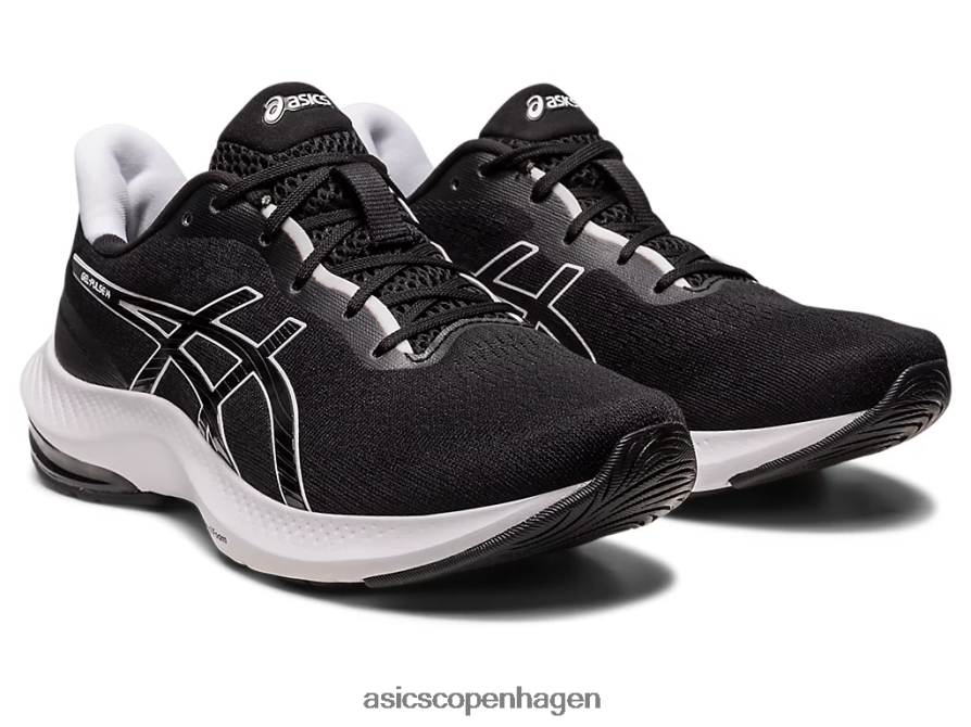 Asics gel-puls 14 bred sort hvid Z206F62466