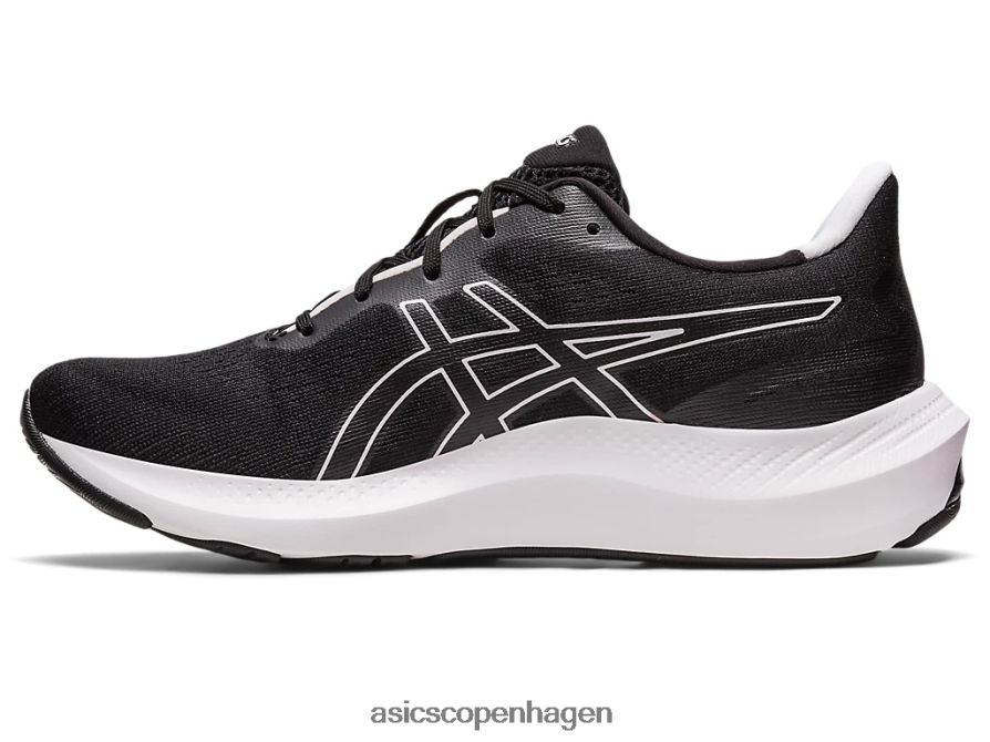 Asics gel-puls 14 bred sort hvid Z206F62466