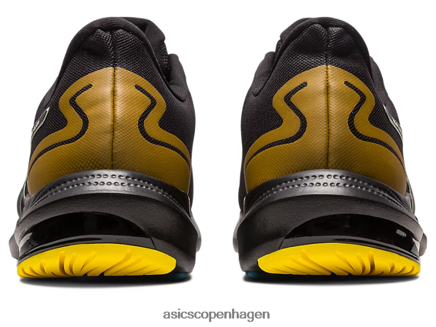 Asics gel-puls 14 gtx sort/hviskende grøn Z206F6518