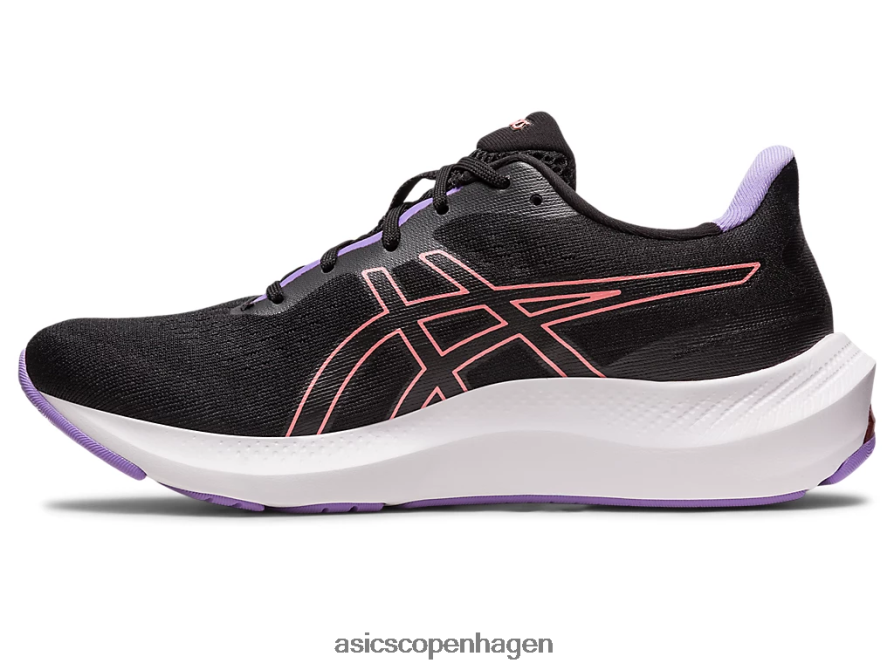 Asics gel-puls 14 sort/papaya Z206F62483