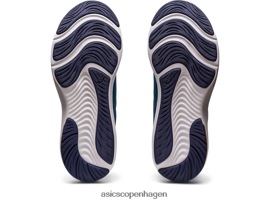 Asics gel-puls 14 ø blå/sol fersken Z206F6437