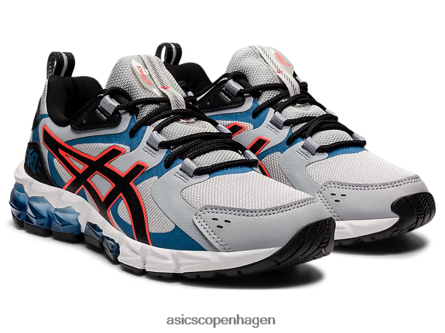 Asics gel-quantum 180 6 klasse skole gletsjergrå/sort Z206F64442