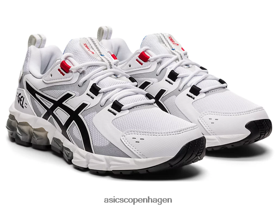 Asics gel-quantum 180 6 klasse skole hvid sort Z206F64422