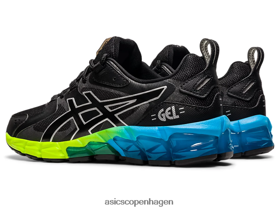 Asics gel-quantum 180 6 klasse skole sort/aizuri blå Z206F64315