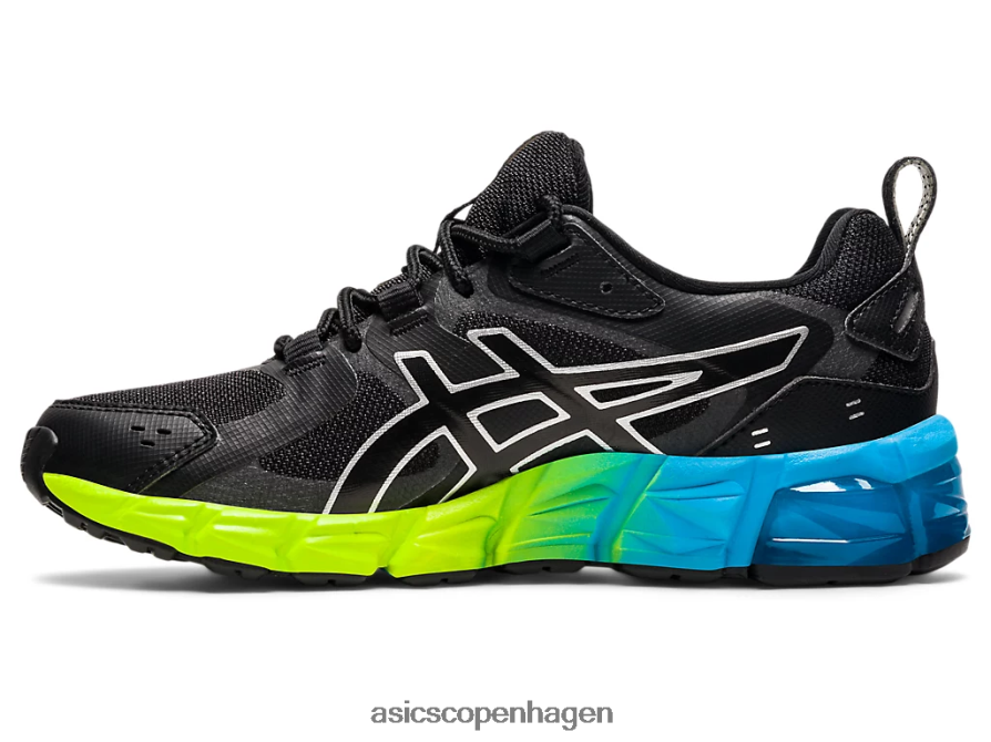 Asics gel-quantum 180 6 klasse skole sort/aizuri blå Z206F64315