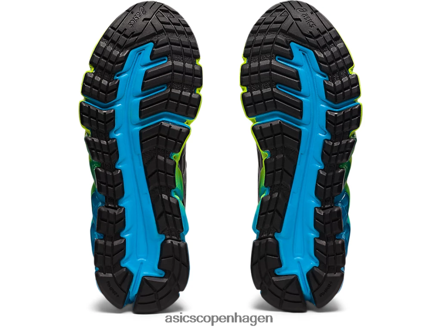 Asics gel-quantum 180 6 klasse skole sort/aizuri blå Z206F64315