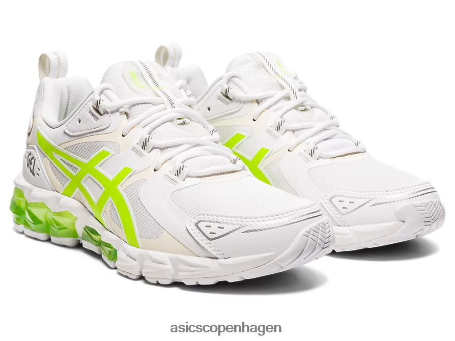 Asics gel-quantum 180 hvid/faregrøn Z206F64036
