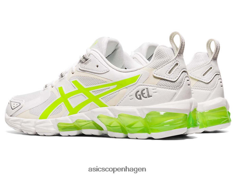 Asics gel-quantum 180 hvid/faregrøn Z206F64036