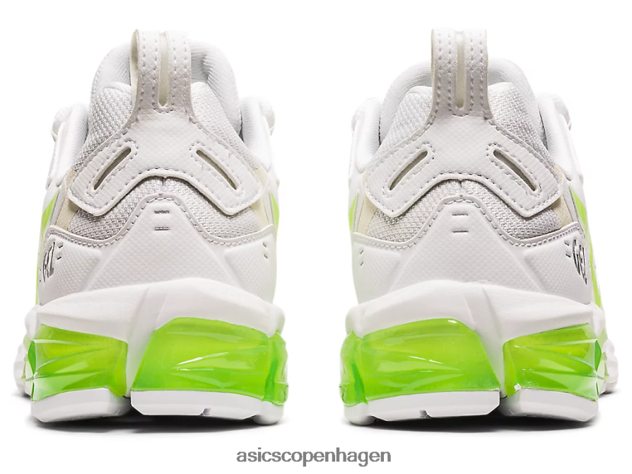Asics gel-quantum 180 hvid/faregrøn Z206F64036