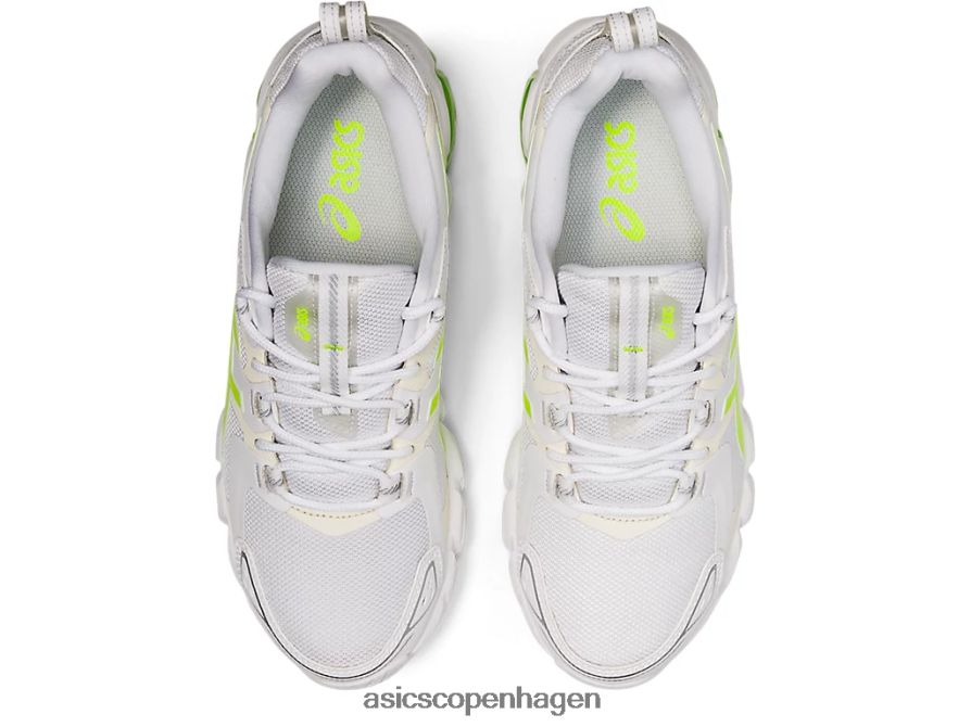 Asics gel-quantum 180 hvid/faregrøn Z206F64036