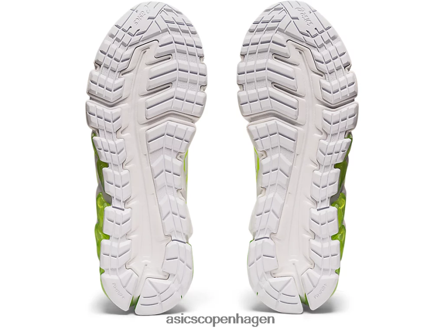 Asics gel-quantum 180 hvid/faregrøn Z206F64036