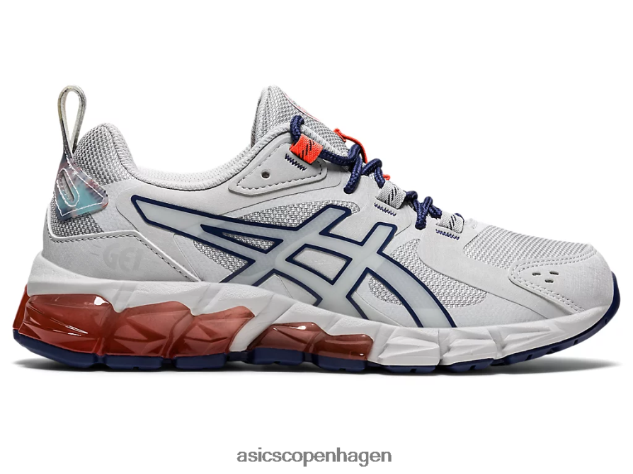 Asics gel-quantum 180 klasse skole gletsjergrå/tordenblå Z206F64513