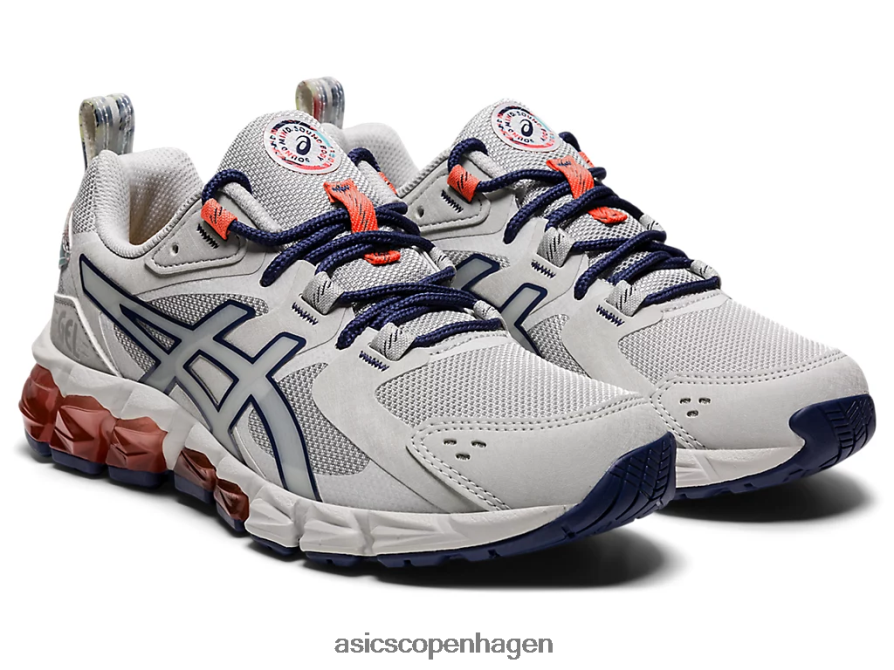 Asics gel-quantum 180 klasse skole gletsjergrå/tordenblå Z206F64513