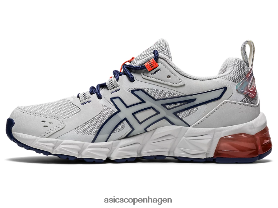 Asics gel-quantum 180 klasse skole gletsjergrå/tordenblå Z206F64513