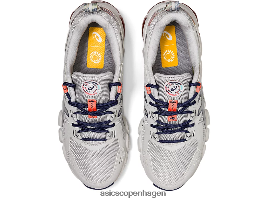 Asics gel-quantum 180 klasse skole gletsjergrå/tordenblå Z206F64513