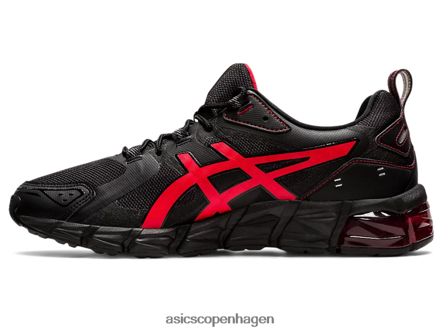 Asics gel-quantum 180 sort/elektrisk rød Z206F61875