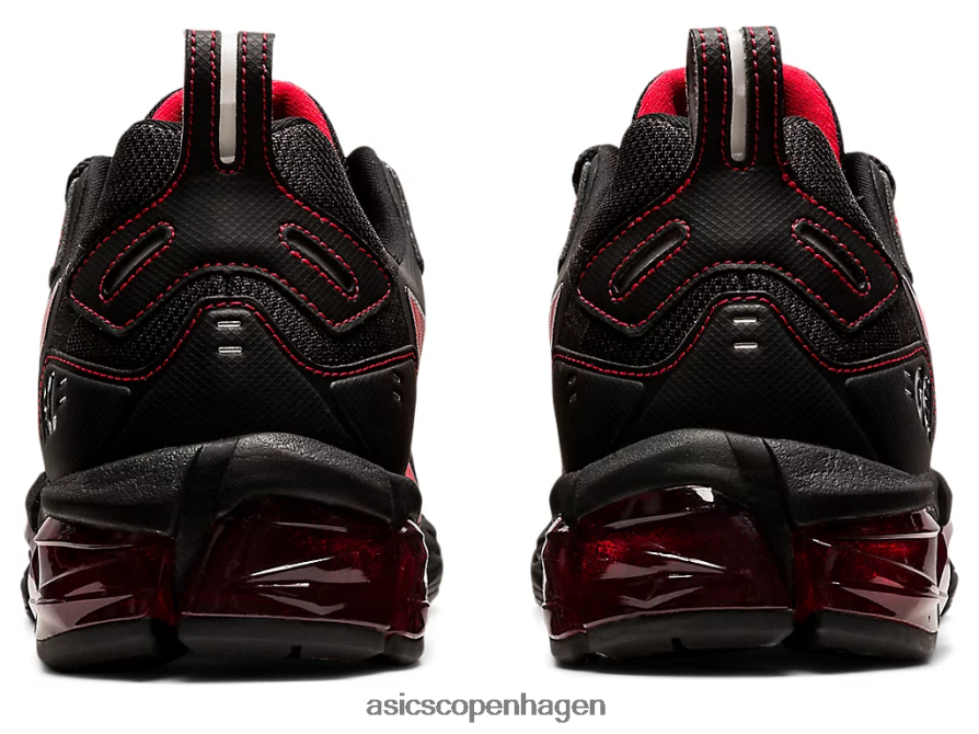 Asics gel-quantum 180 sort/elektrisk rød Z206F61875