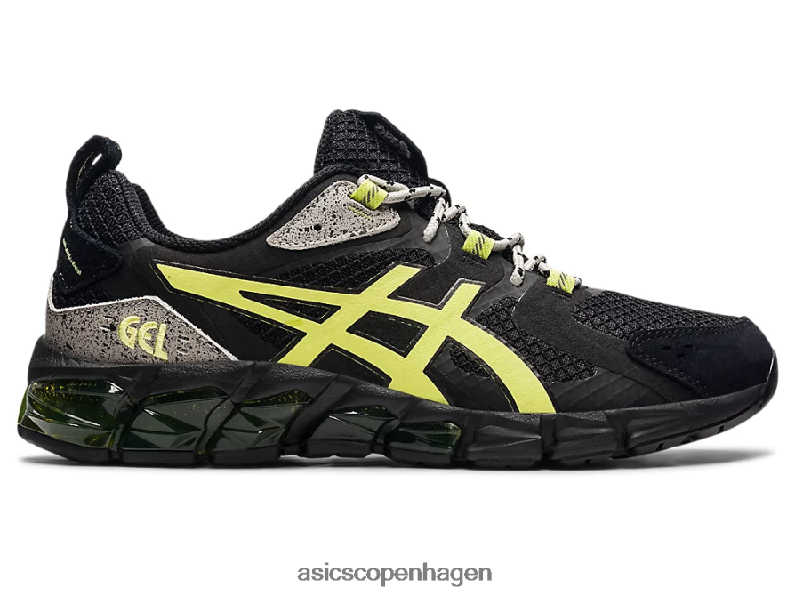 Asics gel-quantum 180 sort/glødende gul Z206F61544
